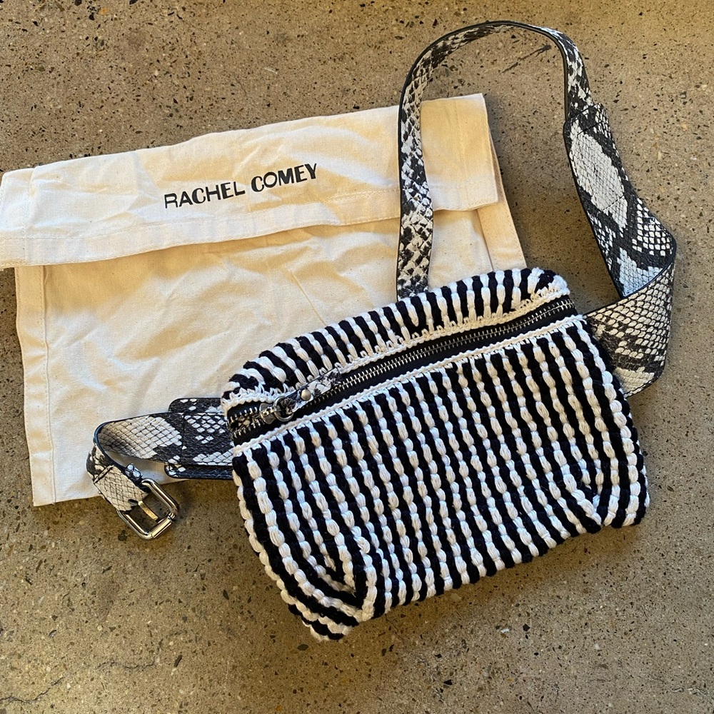 Rachel Comey knit leather belt bag